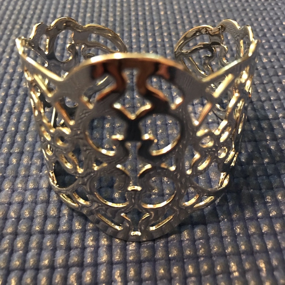 Silver cuff bracelet